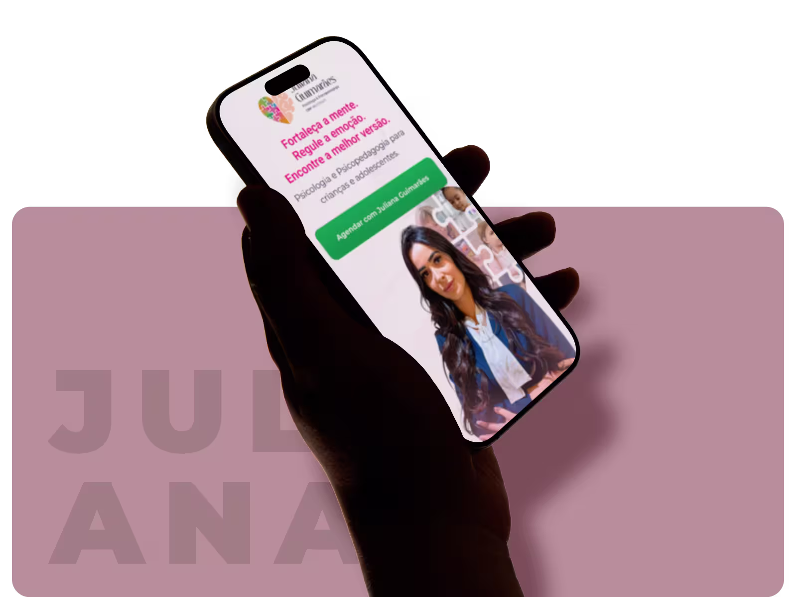 Solução visual do projeto Juliana Guimarães